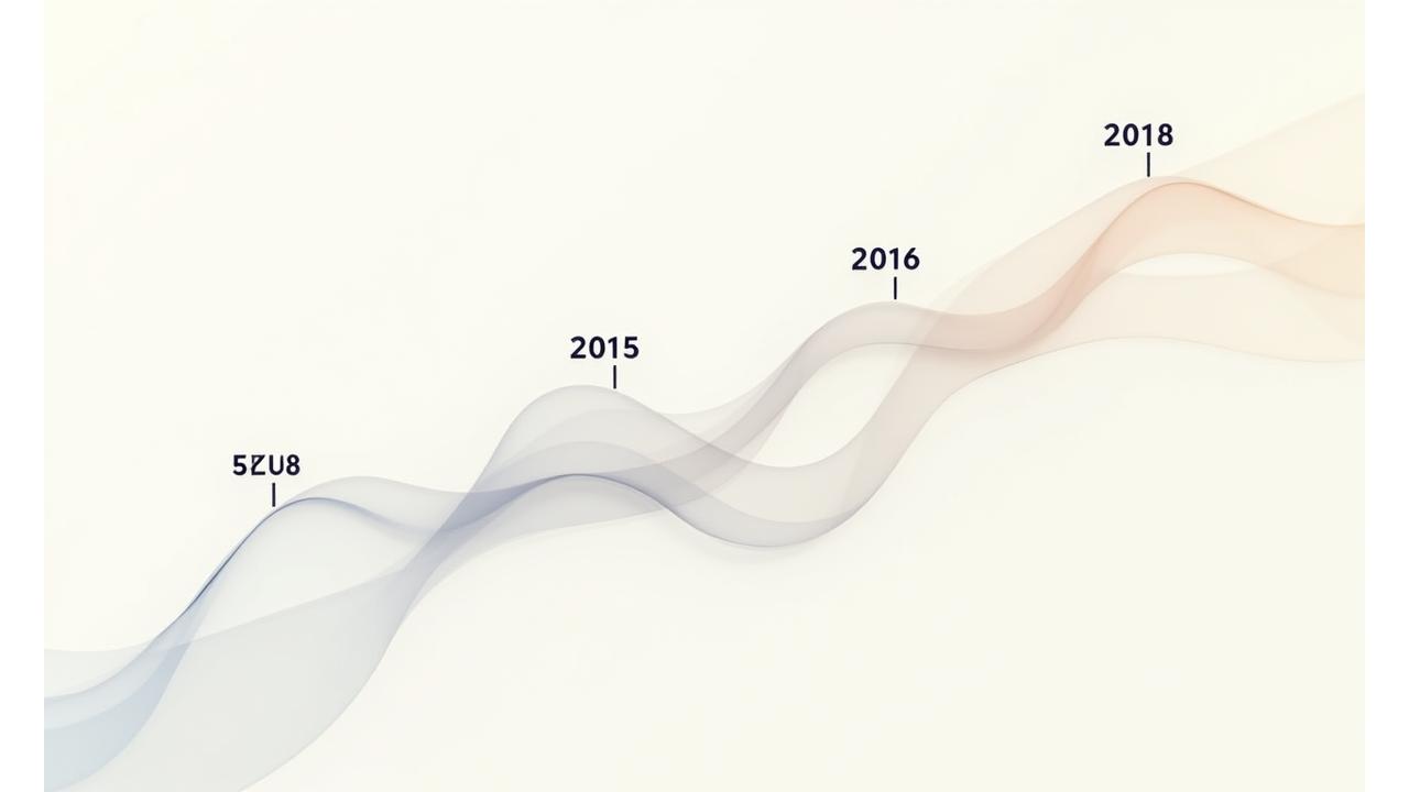 Tidslinje for Fjordgard Flavors' vekst fra 2010 til i dag